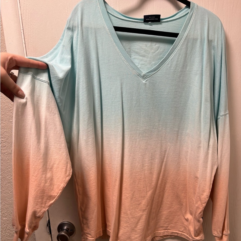 Nice ombré Hawaii long sleeve